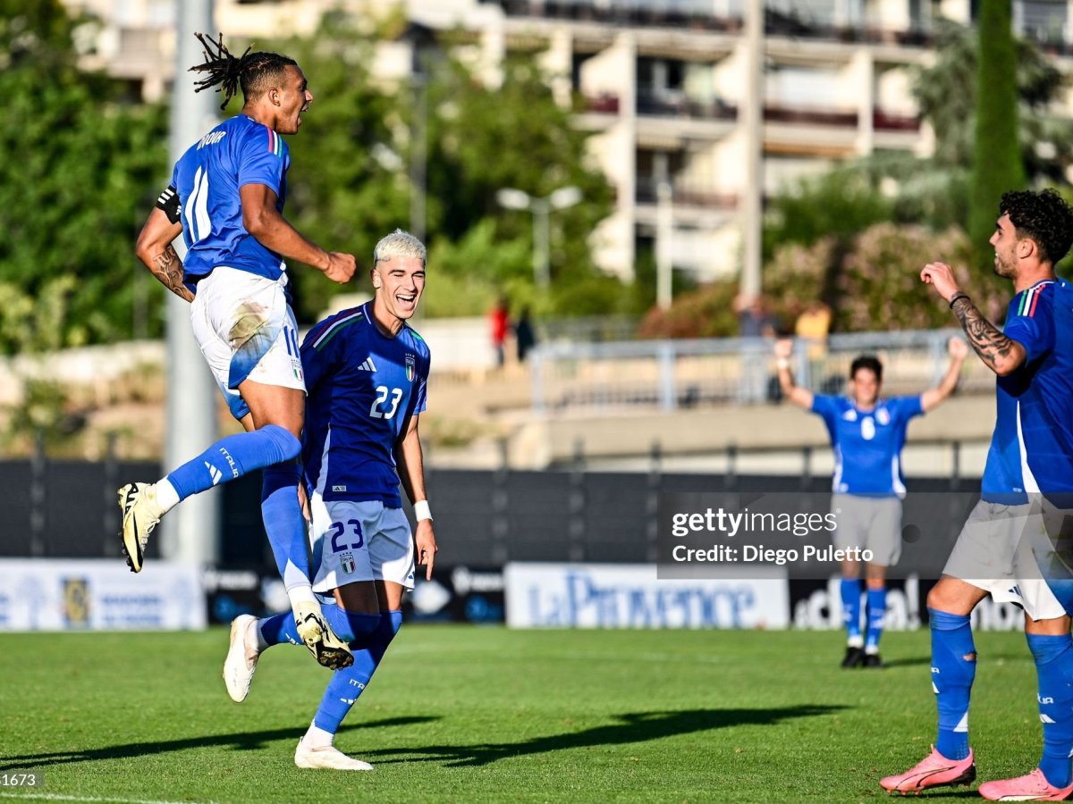 Italy U21- AUBAGNE, FRANCE – JUNE&nbsp;10Italy
